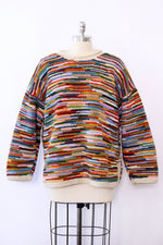 Del Mundo Rainbow Wool Sweater S-L