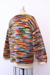 Del Mundo Rainbow Wool Sweater S-L