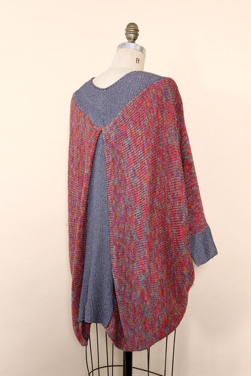 Draped Batwing Artisan Knit S-L