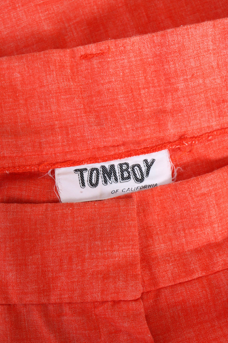 Tomboy Tomato High Rise Flares S