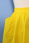 Citron Cotton Pocket Skirt M