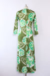 Forest Tie Dye Maxi Dress M/L