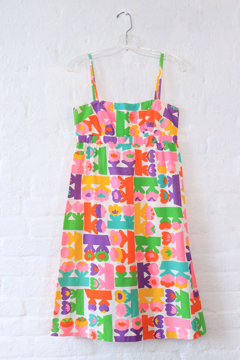 Malia Technicolor Pop Floral Sundress XS/S