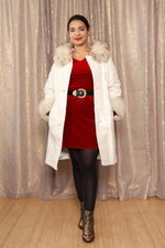 Pearl Leather Penny Lane Coat M