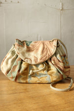 Slouchy Pastel Crewel Bag