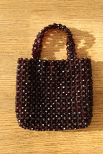 Garnet Beaded Y2K Handbag