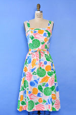 Swirly Shells Sundress S-S/M