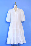 White Tiered Cloud Dress S-L