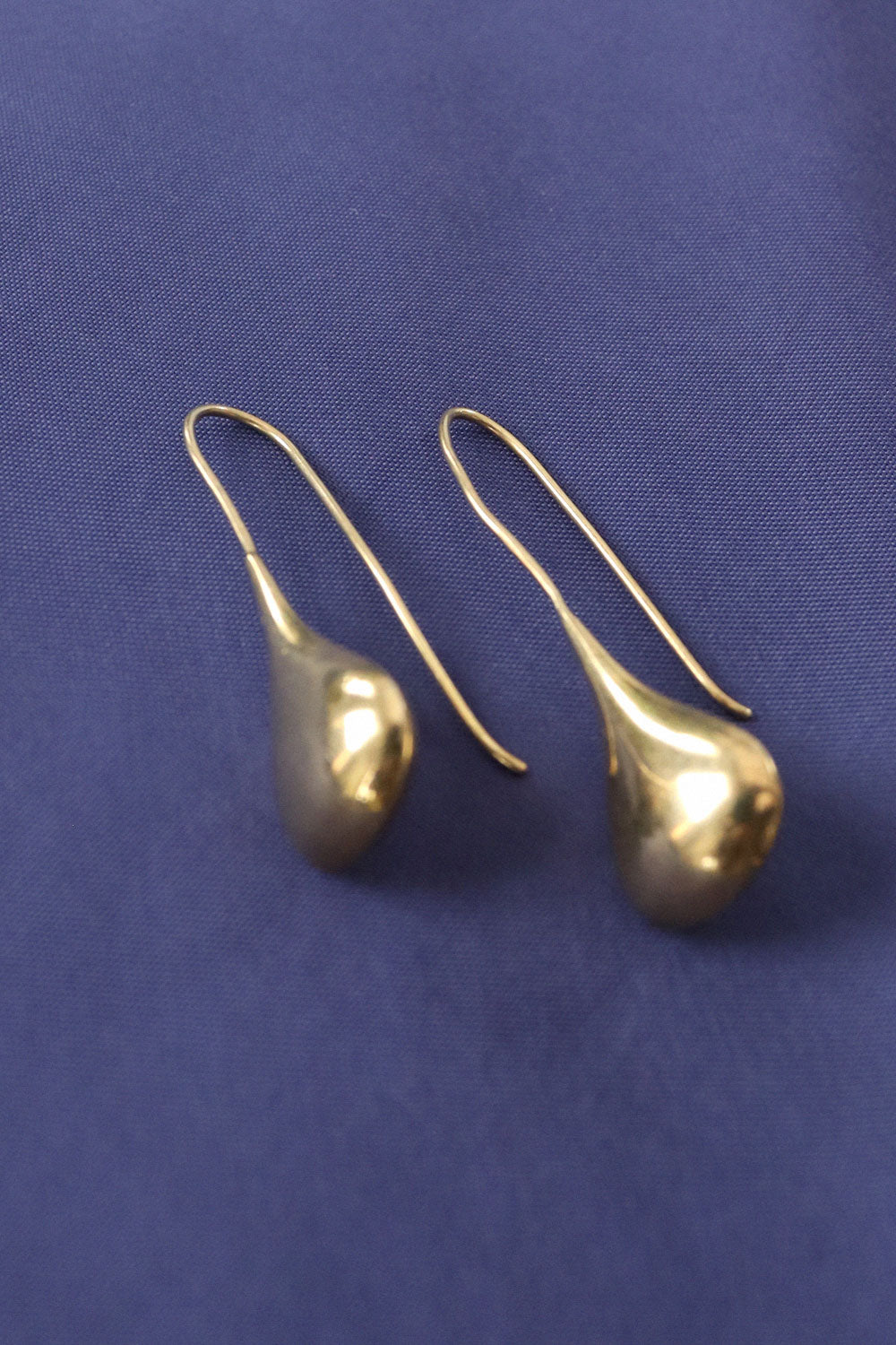 Goldtone Teardrop Earrings