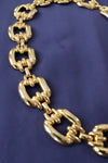 Golden Buckle Collar Necklace