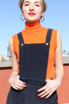 Carbon Blue Corduroy Overalls S