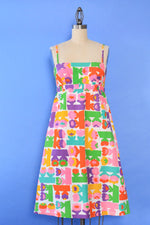 Malia Technicolor Pop Floral Sundress XS/S