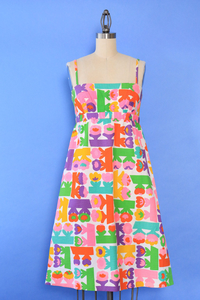 Malia Technicolor Pop Floral Sundress XS/S