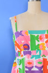 Malia Technicolor Pop Floral Sundress XS/S