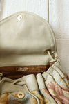 Slouchy Pastel Crewel Bag