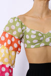 Polka Dot Party Bra Top XS