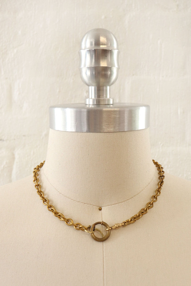 Napier Brass Collar Chain