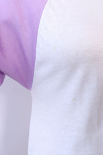 Lilac Cropped Baseball Tee XS/S