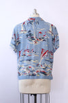 Sailing Scene Buttondown M/L