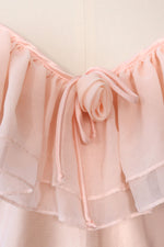 Ballet Pink Satin Slip Dress S