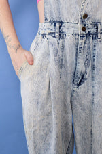 Stonewash Denim Overalls XS/S