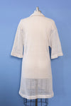 Natural Netted Polo Dress S-L