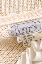 Nannell Pearly Puff Sleeve Cardigan XS/S