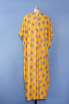 Marigold Bouquet Print Caftan XS-M