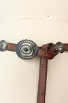 Cowgirl Conch Medallion Belt S-L