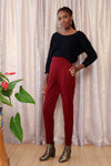 Genny Ultra High Waist Taper Pants S/M