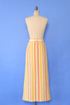 Dalton Sunshine Stripe Skirt S/M