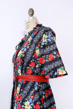 Sweeping Floral Caftan S-XL