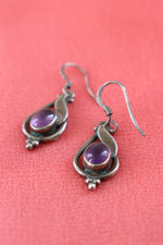 Nouveau Sterling Drop Earrings