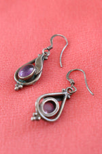 Nouveau Sterling Drop Earrings