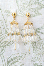 Crystal Bauble Chandelier Earrings