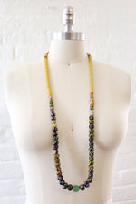 Millefiori Rainbow Bead Necklace