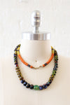 Millefiori Rainbow Bead Necklace