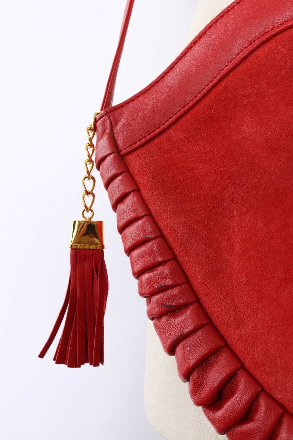 Brio! Cherry Pleat Purse