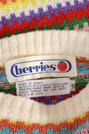 Berries Rainbow Bateau Sweater XS/S