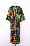 Blingy Silk Floral Caftan M/L