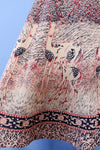 Bambi Block Print Wrap Skirt L