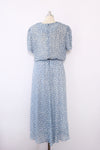 Blue Skies Sun Medallion Tea Dress L