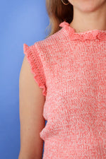 Candy Pink Knit Tank S-L