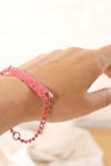 Speckled Pink ID Bracelet