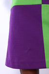 Grape Colorblocked Mod Shift XS