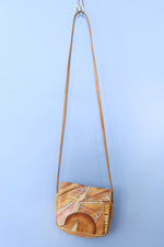 Emily Ann Painted Leather Crossbody Bag