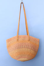 Sunset Stripe Market Bag