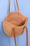 Sunset Stripe Market Bag