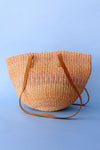 Sunset Stripe Market Bag