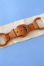 Wide Canvas Waist Belt S